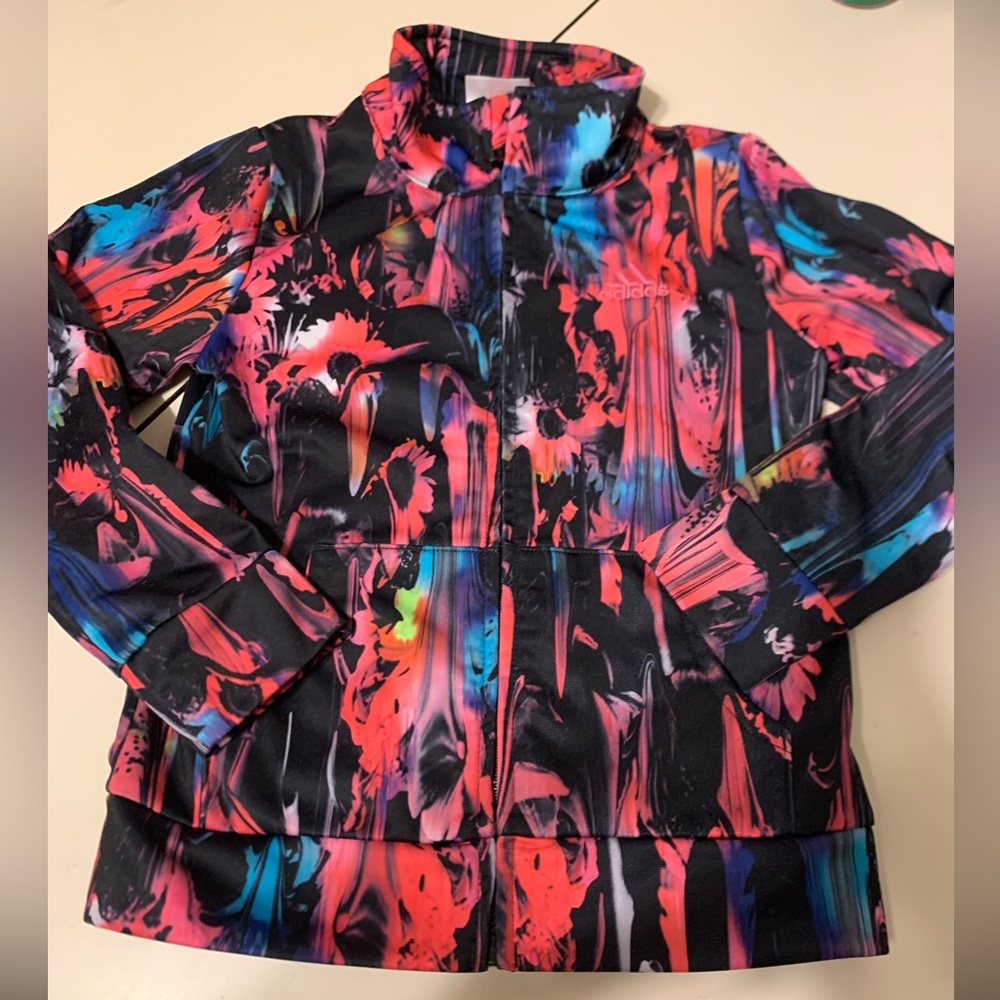 Girls Zip Up Track Jacket
